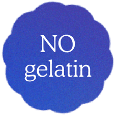 No gelatin